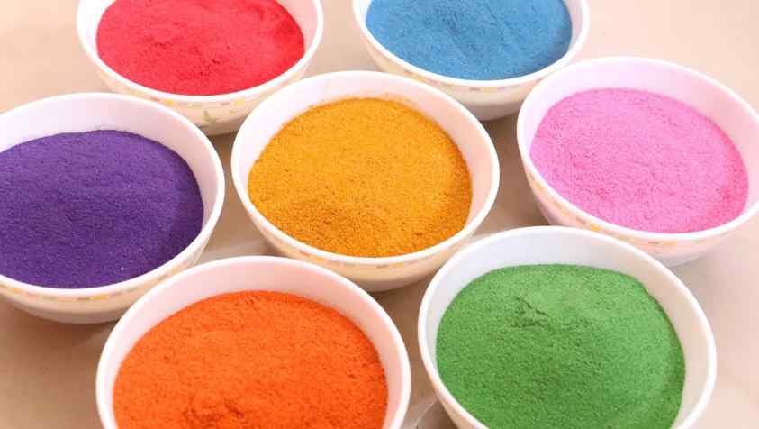 வீட்டிலேயே கலர் கோலமாவு தயார் செய்வது எப்படி? | How to Make Colour Kola Maavu at Home